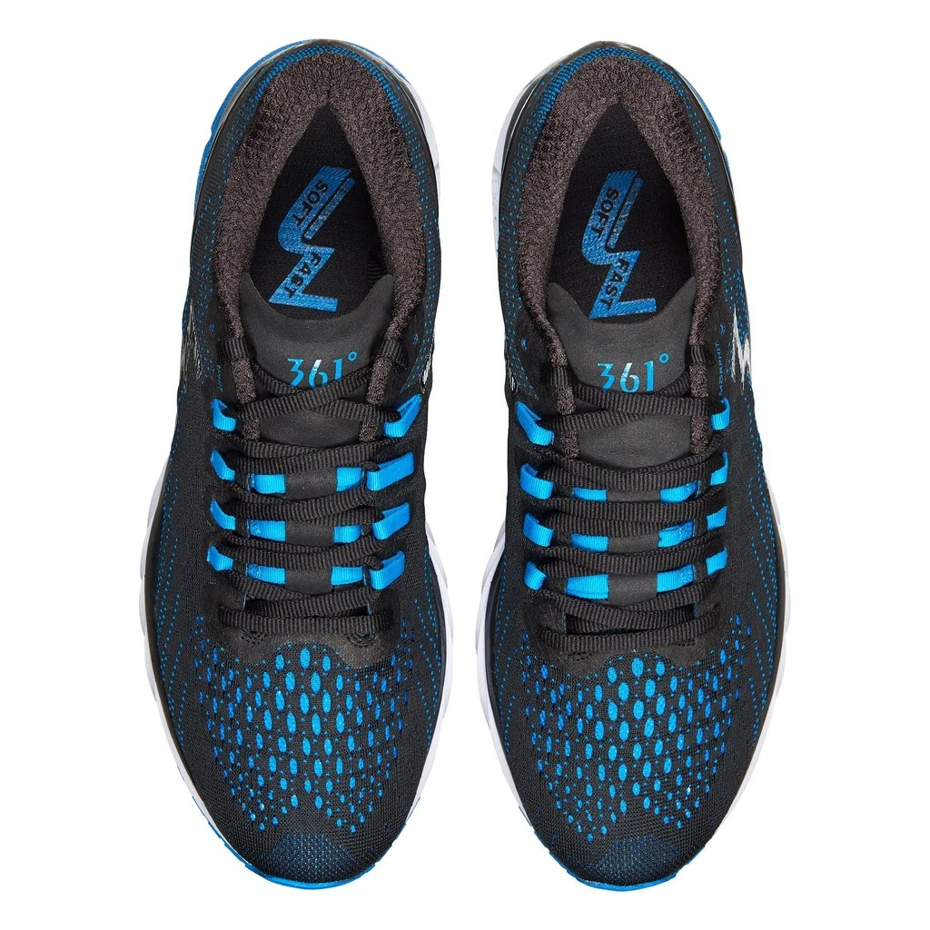 361 Shoes Men's Strata 3 Running Shoe - Black/Jolt - Regular (D) 4 361 Shoes Men's Strata 3 Running Shoe - Black/Jolt - Regular (D)