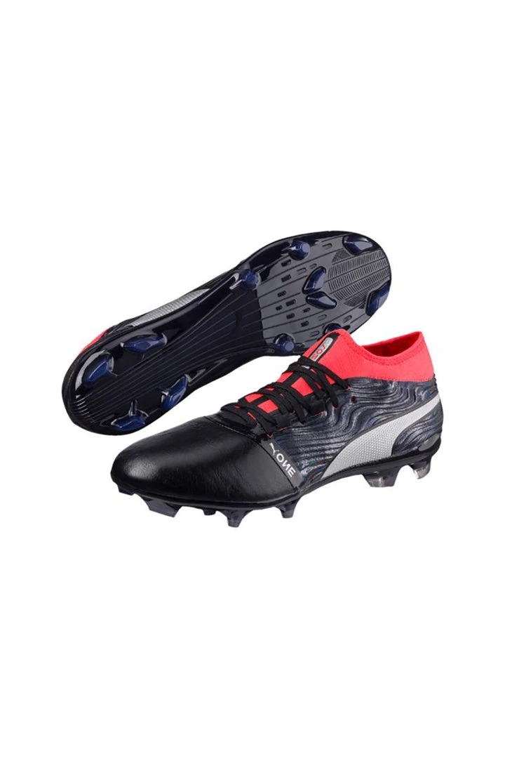 Puma One 18.2 FG-Black/Red 2 Puma One 18.2 FG-Black/Red
