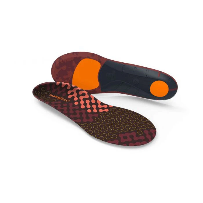 Superfeet Unisex ADAPT Run Insole - Tandoori Spice 1 Superfeet Unisex ADAPT Run Insole - Tandoori Spice