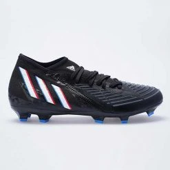 Adidas Men's Predator Edge .2 FG - Black/White/Red