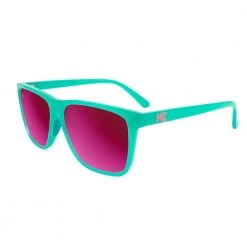 Knockaround Fast Lanes Sport Sunglasses- Aquamarine/Fuchsia