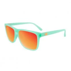 Knockaround Accessories Fast Lanes Sport Sunglasses - Spearmint/Red Sunset