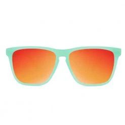 Knockaround Accessories Fast Lanes Sport Sunglasses - Spearmint/Red Sunset