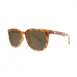 Knockaround Accessories Paso Robles Sunglasses - Glossy Blonde Tortoise Shell/Amber