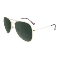Knockaround Accessories Mile High Sunglasses- Gold/Aviator Green 6 Knockaround Accessories Mile High Sunglasses- Gold/Aviator Green