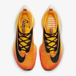 Men's Nike Air Zoom Alphafly Next % FK - Amarillo/Magma Orange/Healing Orange/Black - Regular (D) Shoes