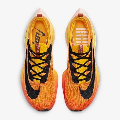 Men's Nike Air Zoom Alphafly Next % FK - Amarillo/Magma Orange/Healing Orange/Black - Regular (D) Shoes 2 Men's Nike Air Zoom Alphafly Next % FK - Amarillo/Magma Orange/Healing Orange/Black - Regular (D) Shoes
