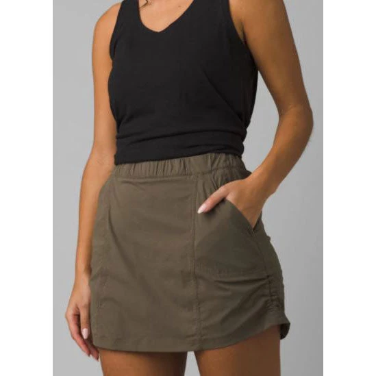Prana Women's Arch Skort - Slate Green 2 Prana Women's Arch Skort - Slate Green