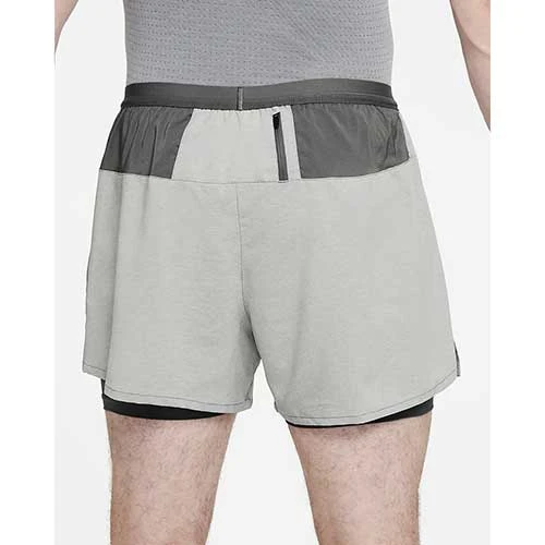 Nike Men's Flex Stride 5" 2-in-1 Short - Iron Grey/Heather/Reflective Silver 8 Nike Men's Flex Stride 5" 2-in-1 Short - Iron Grey/Heather/Reflective Silver