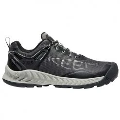 KEEN Men's NXIS Evo WP Trail Running Shoe - Magnet/Vapor- Regular (D)