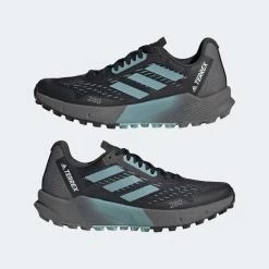 Adidas Women's Terrex Agravic Flow 2 Trail Shoe- Core Black/Mint Ton/Ftwr White- Regular (B) Shoes 12 Adidas Women's Terrex Agravic Flow 2 Trail Shoe- Core Black/Mint Ton/Ftwr White- Regular (B) Shoes