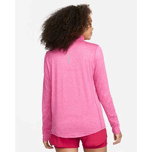 Women's Nike Dri-FIT Element 1/2 Zip Running Top - Mystic Hibiscus Tops 4 Women's Nike Dri-FIT Element 1/2 Zip Running Top - Mystic Hibiscus Tops