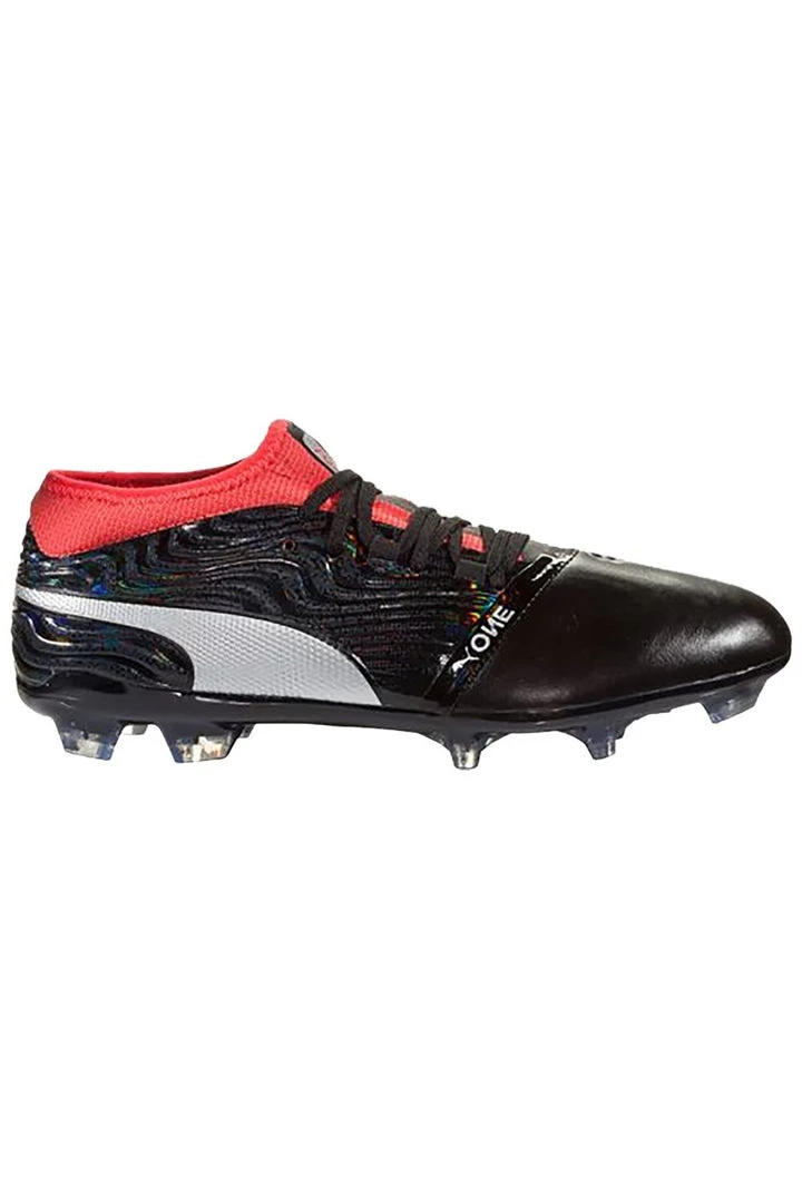 Puma One 18.2 FG-Black/Red 1 Puma One 18.2 FG-Black/Red