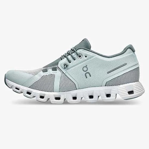 On Running Shoes Women's Cloud 5 Running Shoe - Surf/Cobble - Regular (B) 2 On Running Shoes Women's Cloud 5 Running Shoe - Surf/Cobble - Regular (B)