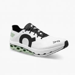 On Running Women's Cloudboom Echo Running Shoe - White/Black - Regular (B)