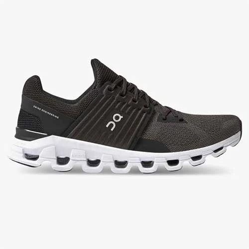 On Running Men's Cloudswift 2.0 Running Shoe - Black/Rock - Regular (D) Shoes 1 On Running Men's Cloudswift 2.0 Running Shoe - Black/Rock - Regular (D) Shoes