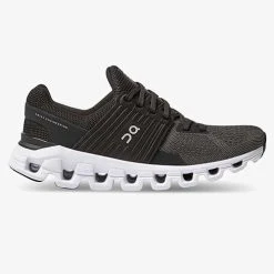 On Running Women's Cloudswift 2.0 Running Shoe - Black/Rock - Regular (B)
