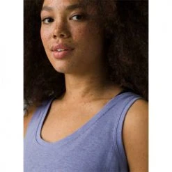 Prana Women's Cozy Up Tank - Morning Glory Heather 7 Prana Women's Cozy Up Tank - Morning Glory Heather