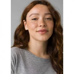 Prana Women's Cozy Up T-shirt - Heather Grey 7 Prana Women's Cozy Up T-shirt - Heather Grey