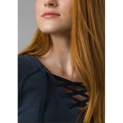 Prana Women's Cozy Up Terry Dress - Nautical Heather 7 Prana Women's Cozy Up Terry Dress - Nautical Heather