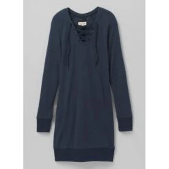 Prana Women's Cozy Up Terry Dress - Nautical Heather