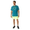 Asics Apparel Men's Graphic Short Sleeve WCH - Velvet Pine Heather
