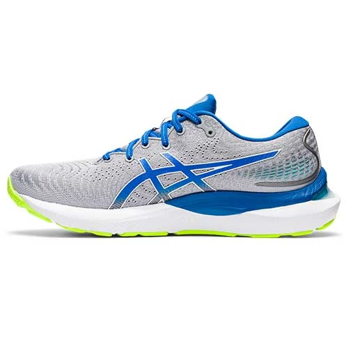Asics Men's Gel-Cumulus 24 Running Shoe- Sheet Rock/Lake Drive- Wide (2E) 4 Asics Men's Gel-Cumulus 24 Running Shoe- Sheet Rock/Lake Drive- Wide (2E)