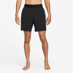 Apparel Men's Nike Yoga Dri-FIT Short - Black/Gray