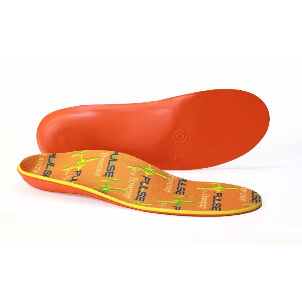 Powerstep Pulse Performance Insole - Orange Insoles 1 Powerstep Pulse Performance Insole - Orange Insoles
