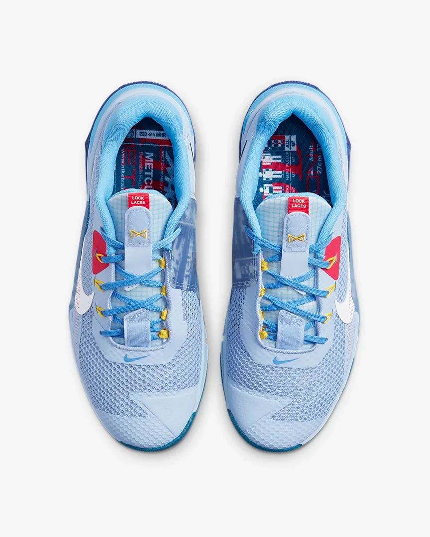Men's Nike Metcon 7 Cross Training Shoe- Light Marine/White/University Blue- Regular (D) 5 Men's Nike Metcon 7 Cross Training Shoe- Light Marine/White/University Blue- Regular (D)