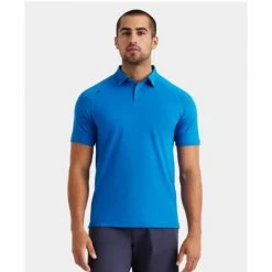 Rhone Apparel Men's Delta Pique Polo Shirt - Imperial Blue Tops 10 Rhone Apparel Men's Delta Pique Polo Shirt - Imperial Blue Tops
