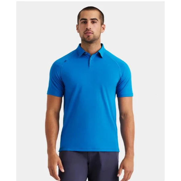 Rhone Apparel Men's Delta Pique Polo Shirt - Imperial Blue Tops 5 Rhone Apparel Men's Delta Pique Polo Shirt - Imperial Blue Tops