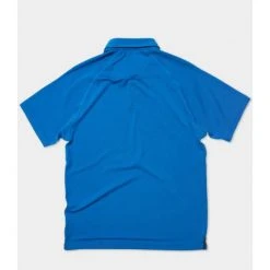 Rhone Apparel Men's Delta Pique Polo Shirt - Imperial Blue Tops