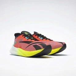 Reebok Men's Floatride Energy X Running Shoe- Orange Flare/Infused Lilac/Acid Yellow