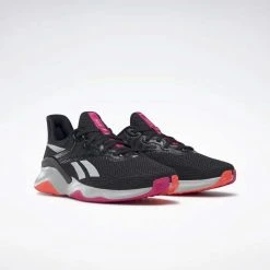 Reebok Shoes Women's Hiit TR 3 Running Shoe- Core Black/Pure Grey/Proud Pink- Regular (B)