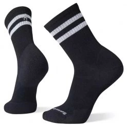 Smartwool Accessories Men's Athletic Targeted Cushion Stripe Crew Socks - Black
