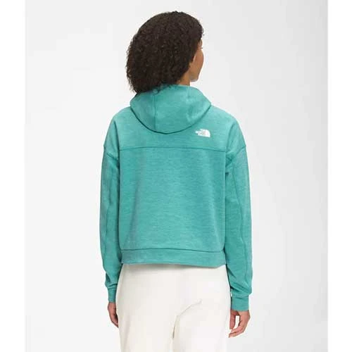 North Face Women's Canyonlands Pullover Crop - Porcelain Green Heather 4 North Face Women's Canyonlands Pullover Crop - Porcelain Green Heather