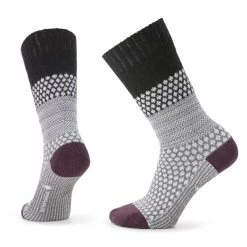 Smartwool Women's Everyday Popcorn Cable Crew Socks - Black Accessories