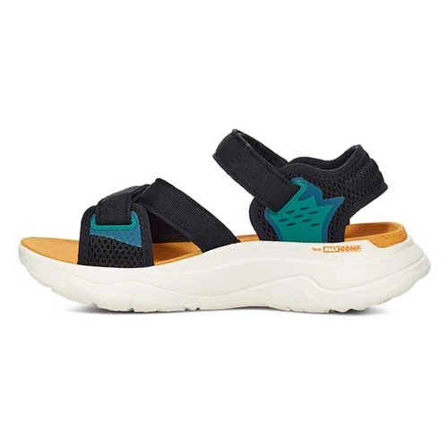 Teva Shoes Women's Zymic Sandal - Black/Sunflower - Regular (B) 4 Teva Shoes Women's Zymic Sandal - Black/Sunflower - Regular (B)