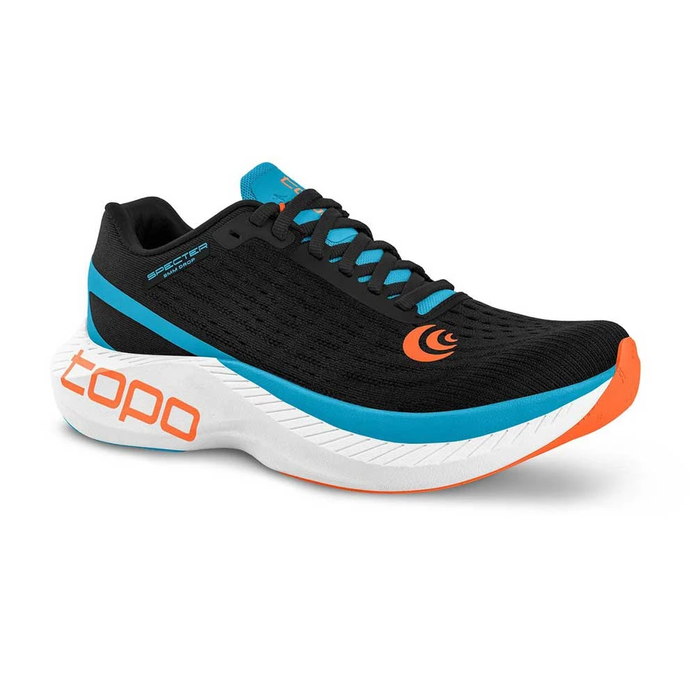 TOPO Athletic Men's Specter Running Shoe- Black/Blue- Regular (D) 2 TOPO Athletic Men's Specter Running Shoe- Black/Blue- Regular (D)