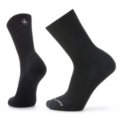 Smartwool Men's Everyday Solid Rib Crew Socks - Black Accessories