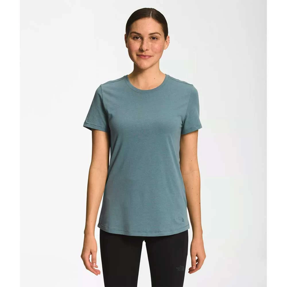 North Face Women's Terrain Short Sleeve Tee - Goblin Blue 1 North Face Women's Terrain Short Sleeve Tee - Goblin Blue