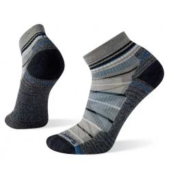 Smartwool Men's Hike Light Cushion Pattern Ankle Sock - Lunar Gray