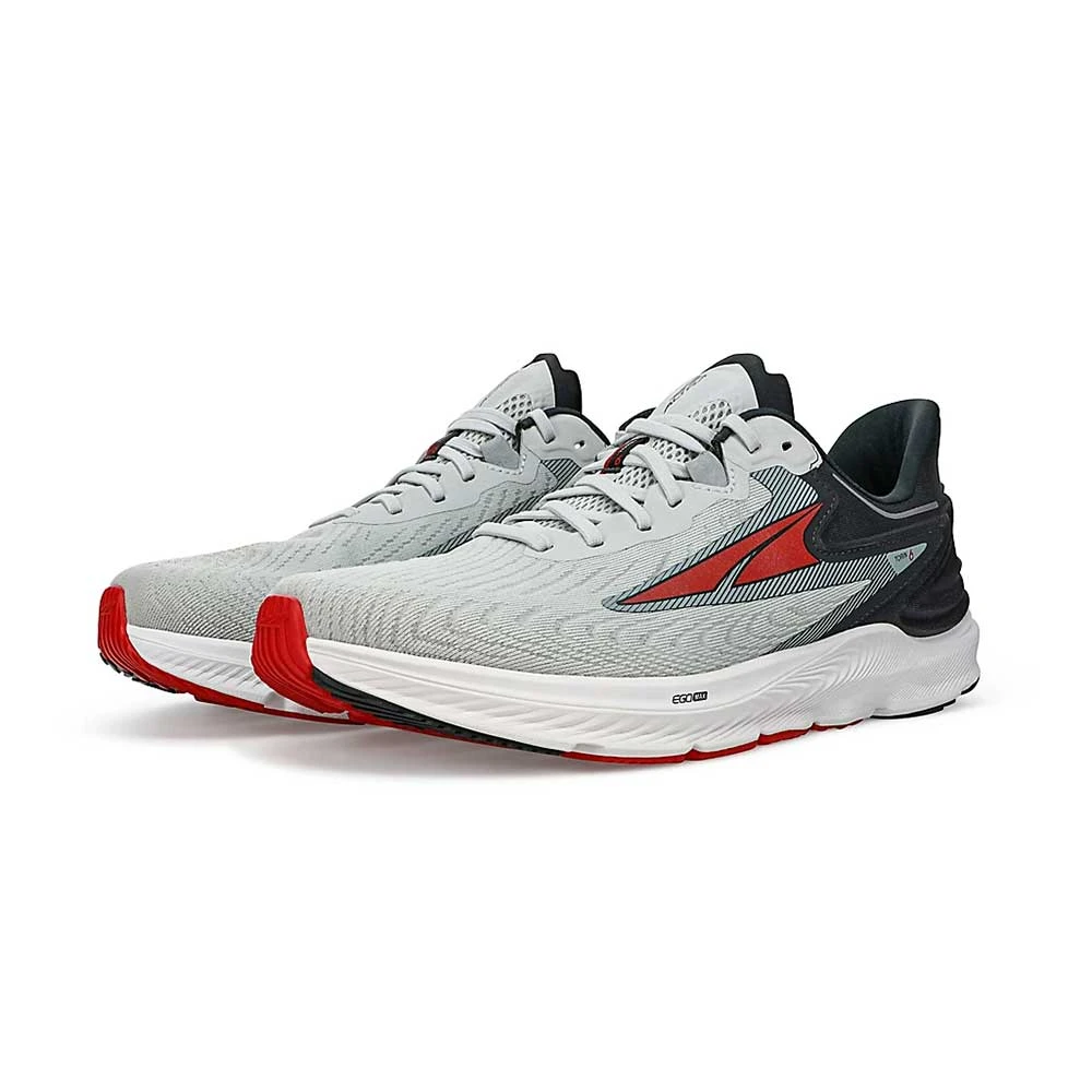 Altra Men's Torin 6 Running Shoe - Gray/Red - Regular (D) Shoes 2 Altra Men's Torin 6 Running Shoe - Gray/Red - Regular (D) Shoes