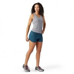 Smartwool Women's Merino Sport Lined Short - Twilight Blue