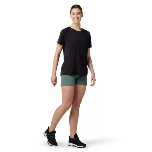 Smartwool Tops Women's Merino Sport 120 Short Sleeve - Black 2 Smartwool Tops Women's Merino Sport 120 Short Sleeve - Black