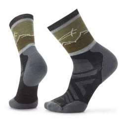 Smartwool Accessories Men's Athlete Edition Approach Crew Socks - Charcoal