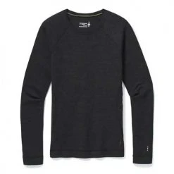 Smartwool Women's Merino 250 Baselayer Crew - Charcoal Heather
