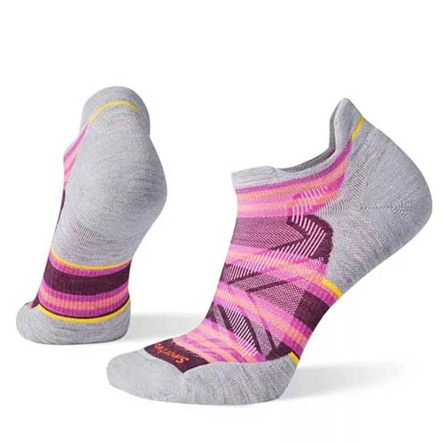 Smartwool Women's Performance Run Targeted Cushion Stripe Low Ankle Socks - Bordeaux Accessories 1 Smartwool Women's Performance Run Targeted Cushion Stripe Low Ankle Socks - Bordeaux Accessories