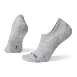 Smartwool Men's Everyday Cushion No Show Socks - Light Gray Accessories